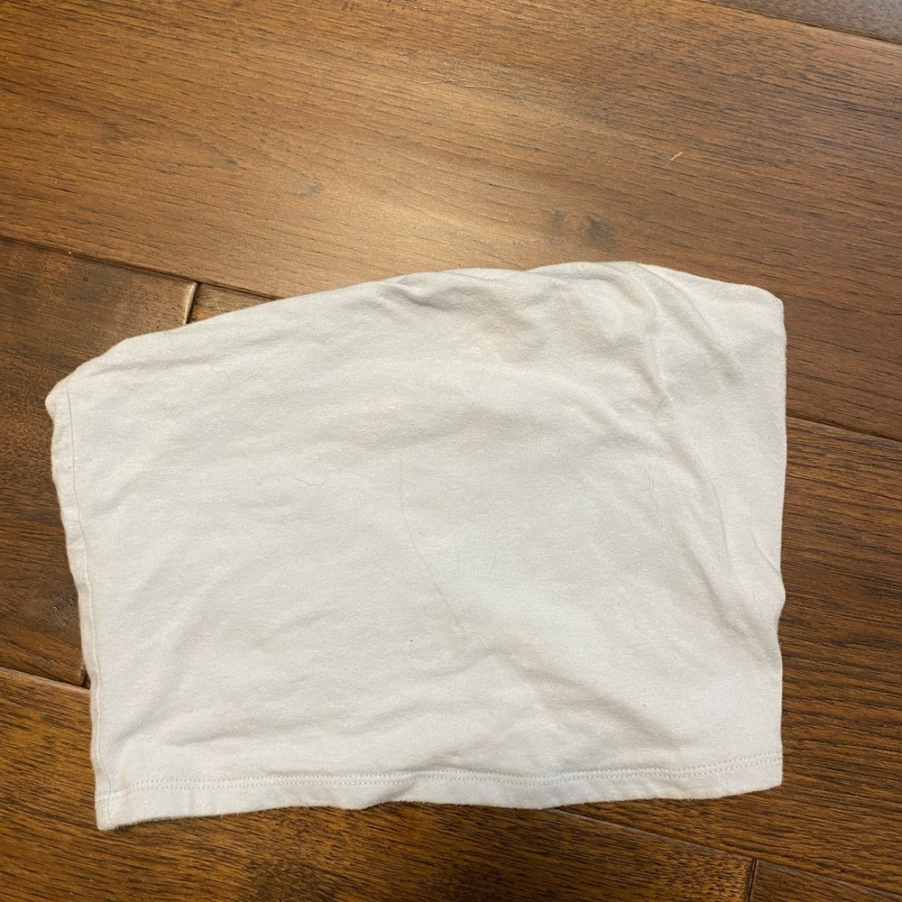 Garage baby blue crop top, size small